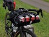 Bikepacking set ROCKRIDER (košík + vodotěsný vak 15 l) - TOP STAV, v záruce