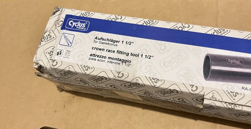 CYCLUS TOOLS Crown Race Fitting Tool 1.5"