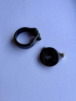 OAK Components - sedlová objímka Orbit 34,9 mm, krytka hl. složení Eternal
