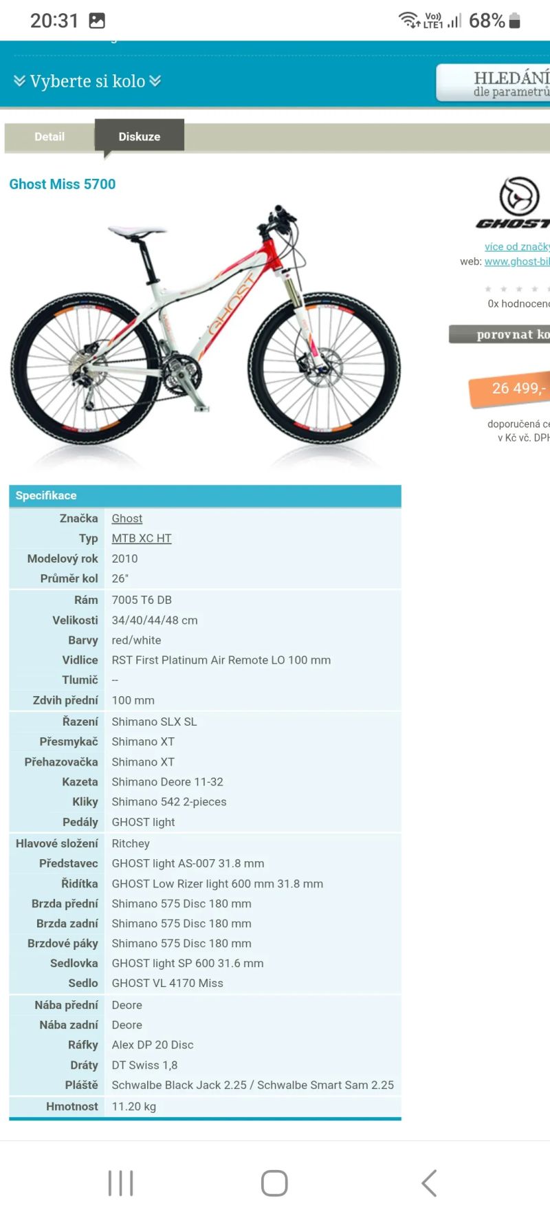 Ghost Miss 5700