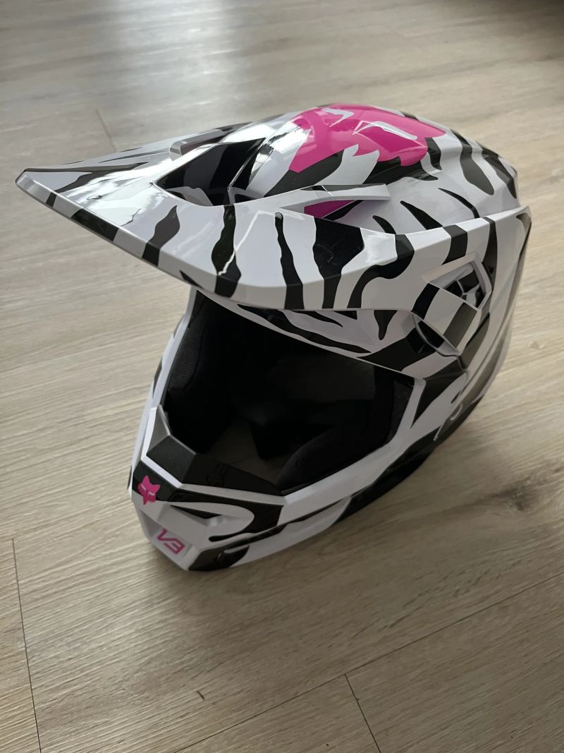 Fox Racing V3 LE Zebra M 