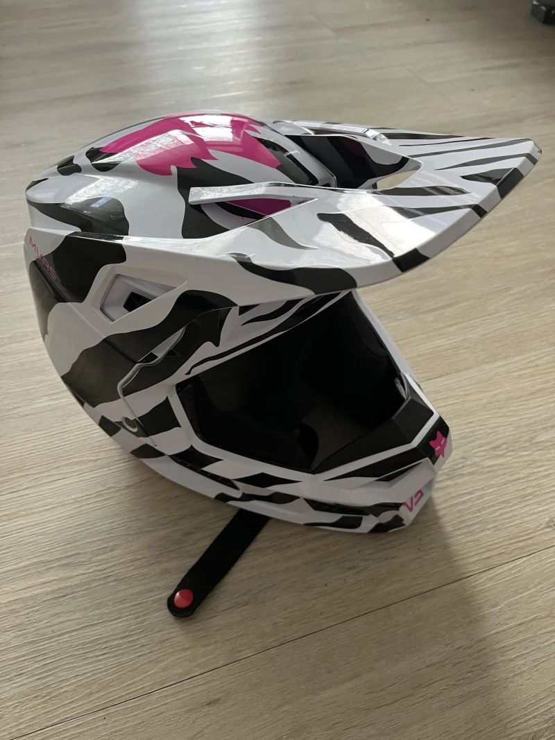 Fox Racing V3 LE Zebra M 