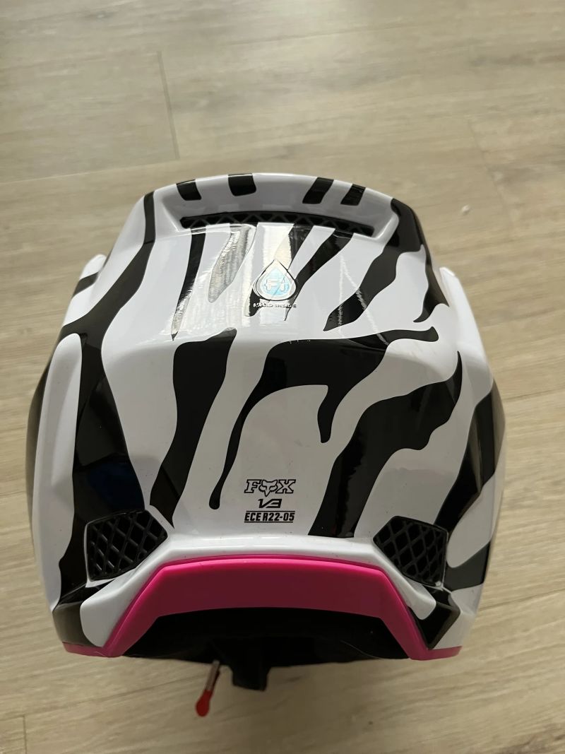 Fox Racing V3 LE Zebra M 