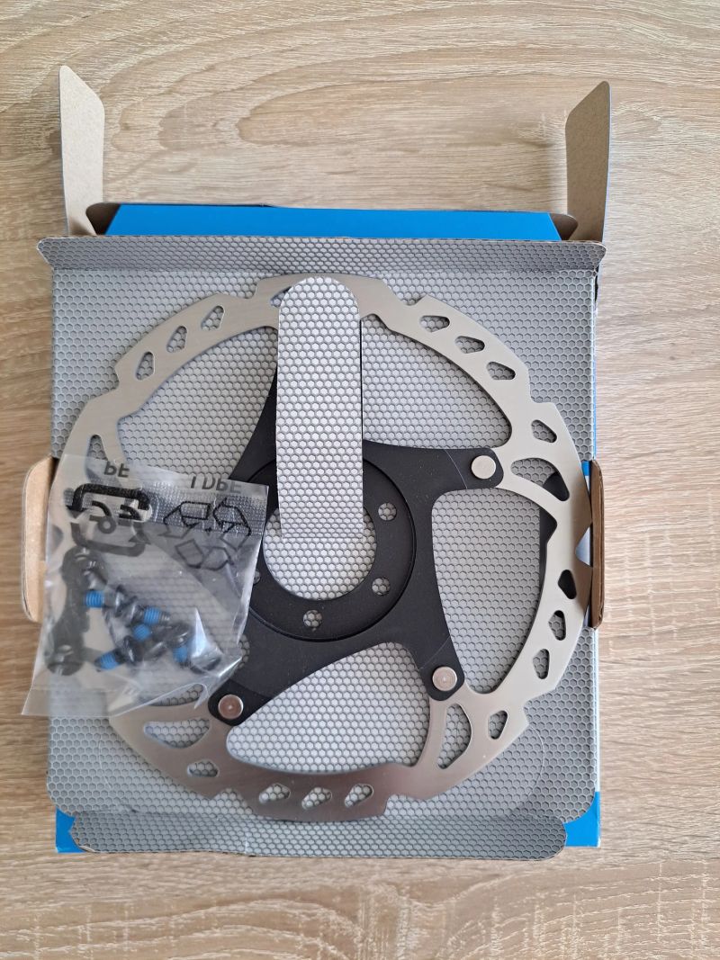 Brzdový kotouč 160 mm Shimano DEORE/XT SM-RT76, 6děr, včetně šroubů