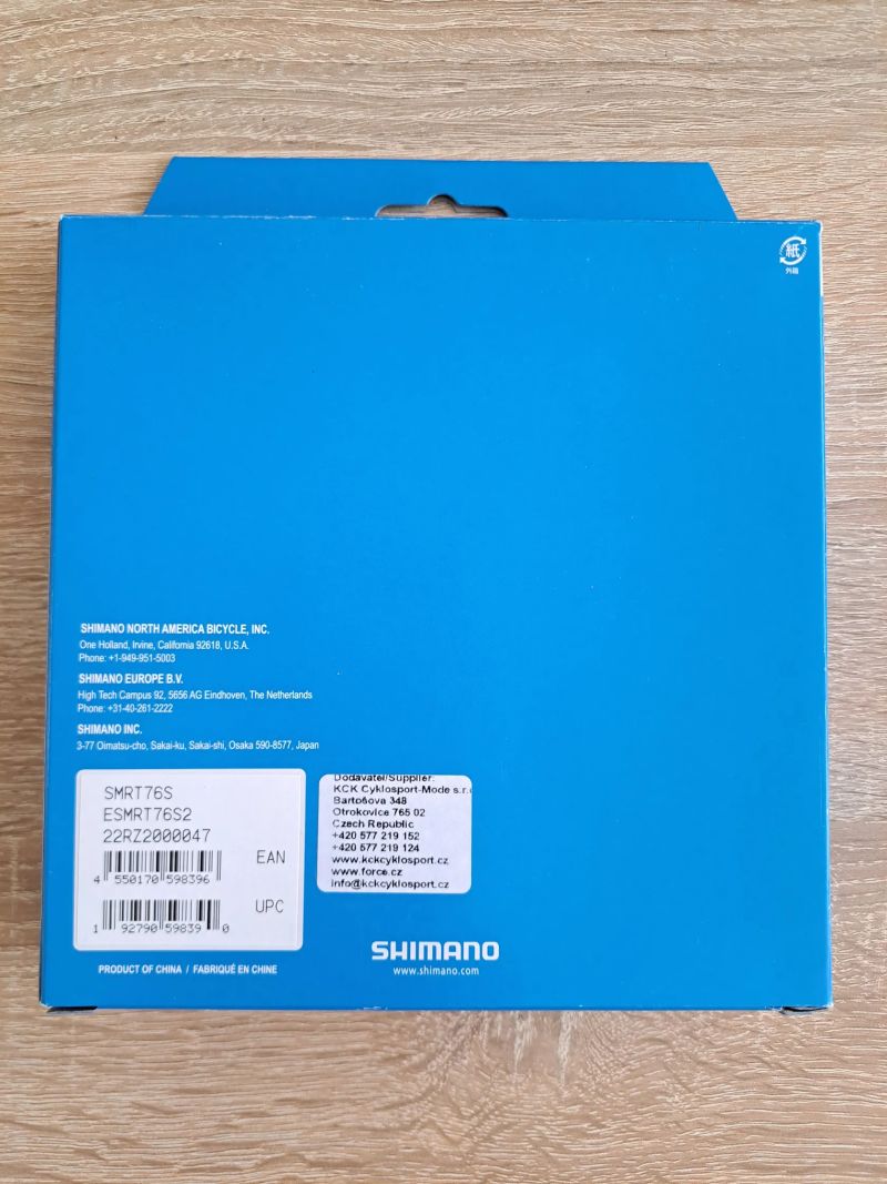 Brzdový kotouč 160 mm Shimano DEORE/XT SM-RT76, 6děr, včetně šroubů