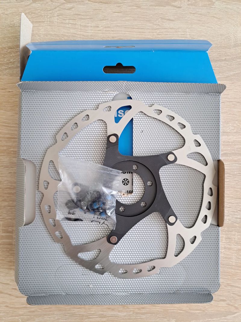 Brzdový kotouč 180 mm Shimano DEORE/XT SM-RT76, 6děr, včetně šroubů