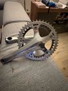 Špičkové kliky Shimano Dura-Ace + duralové převodníky Gebhardt GTP (BCD 130)
