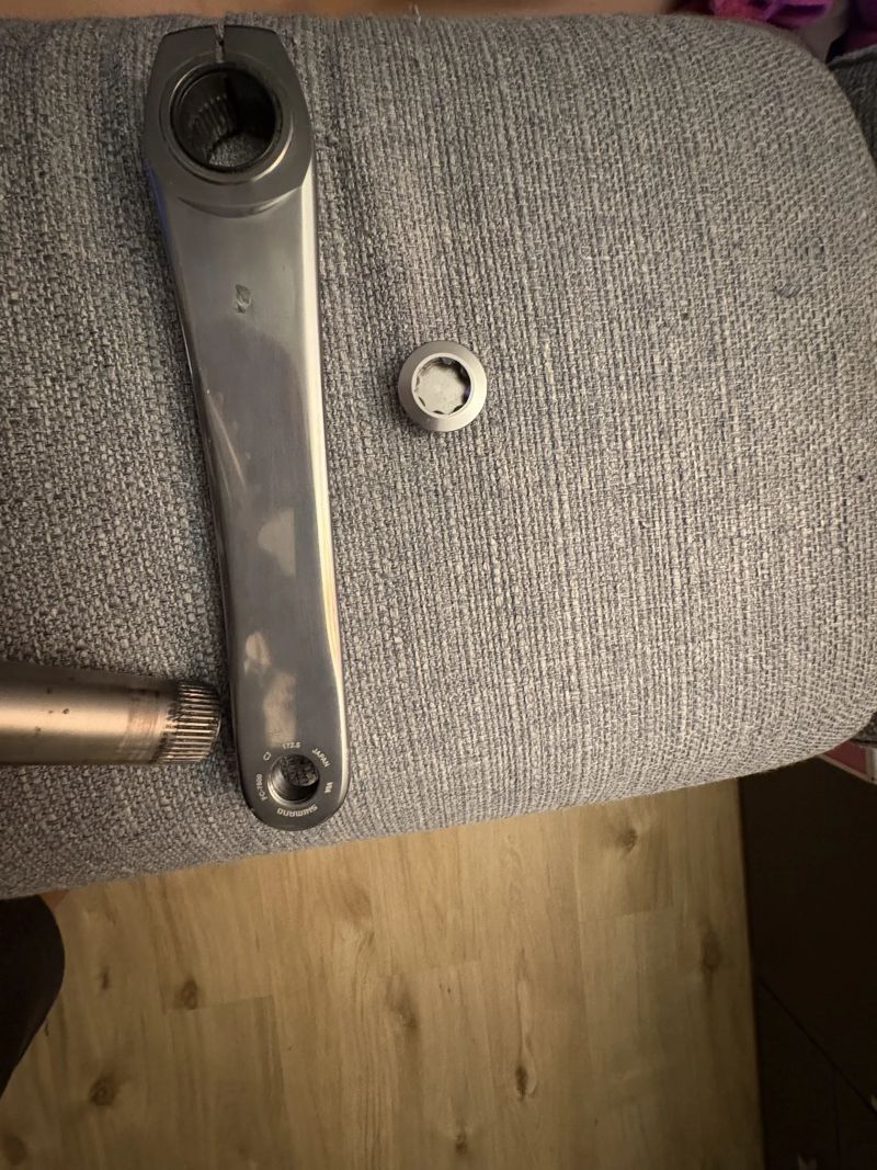Špičkové kliky Shimano Dura-Ace + duralové převodníky Gebhardt GTP (BCD 130)