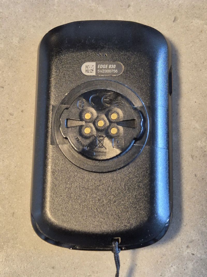 Garmin Edge 830 + kadence senzor
