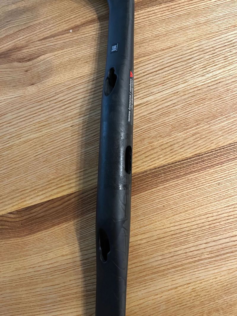 karbonová silniční řídítka FSA SL-K UD Carbon Compact 440mm včetně představce FSA