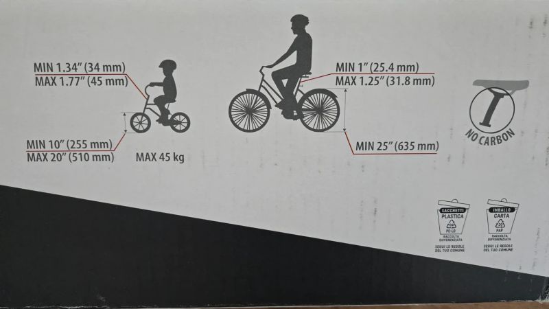 Tažná tyč za kolo Peruzzo Trail Angel
