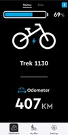 Ľahký mtb ebike Trek exe fuel 9,5, veľkosť S.