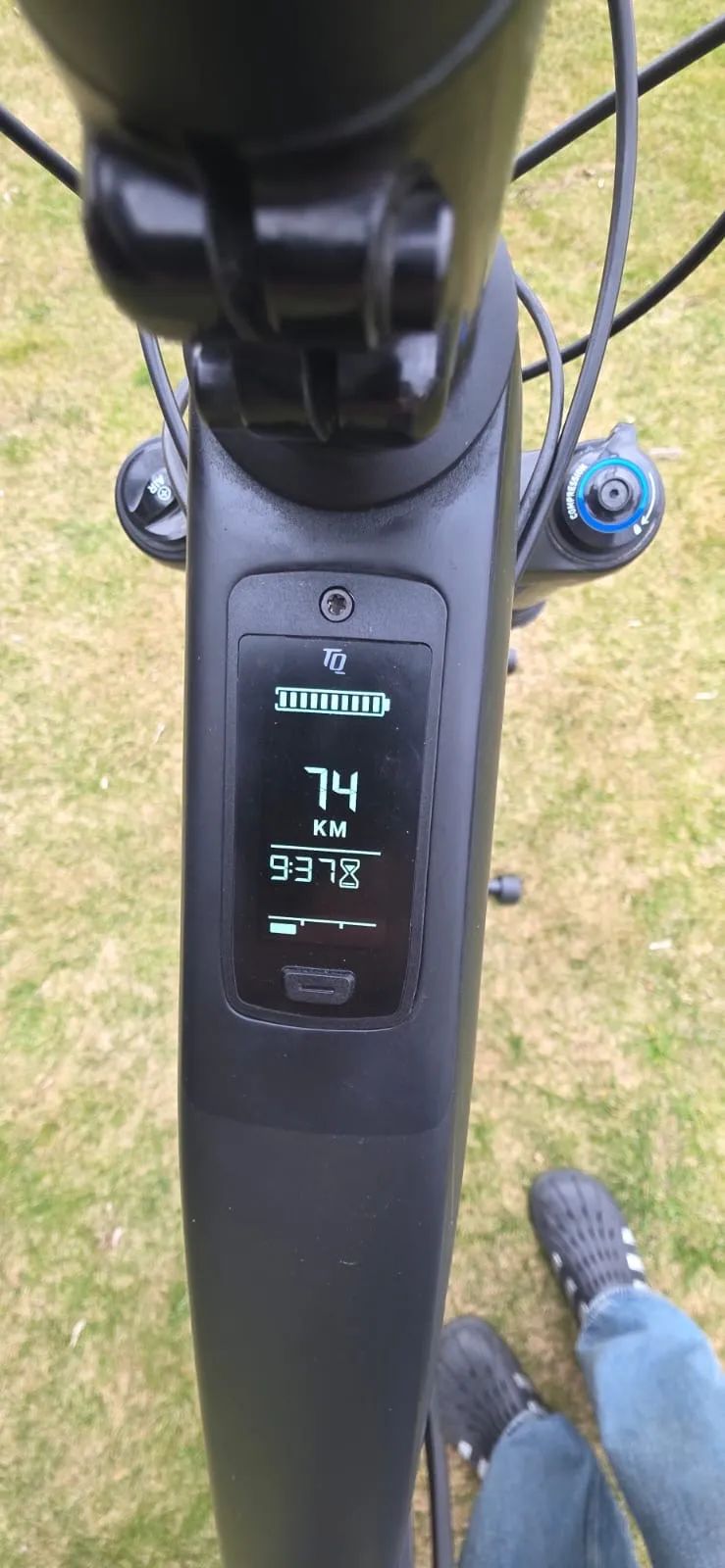 Ľahký mtb ebike Trek exe fuel 9,5, veľkosť S.