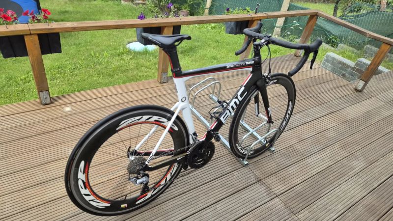 BMC Timemachine TMR02 Carbon, Shimano 105 2x11, Zipp 404, vel. 54 (model 2013)