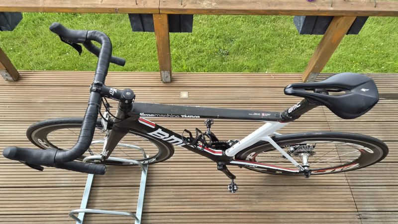 BMC Timemachine TMR02 Carbon, Shimano 105 2x11, Zipp 404, vel. 54 (model 2013)