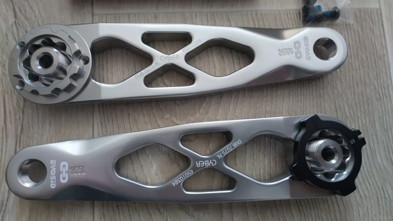 Evosid MTB kliky 165 mm Dub 29mm