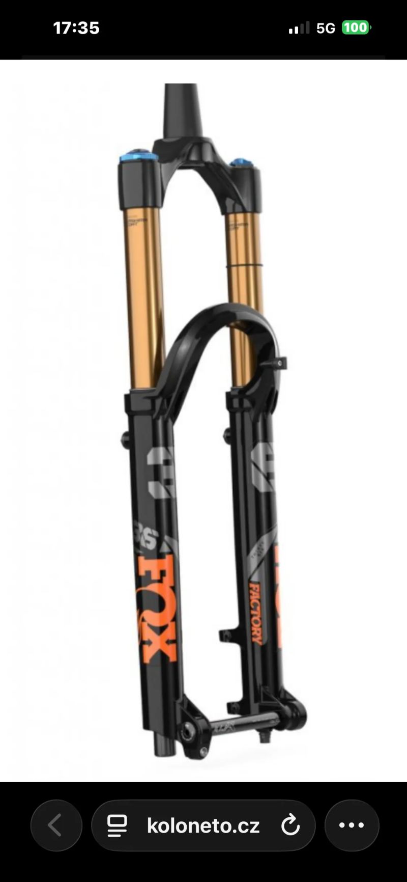FOX 36 FACTORY FLOAT 160mm GRIP 2