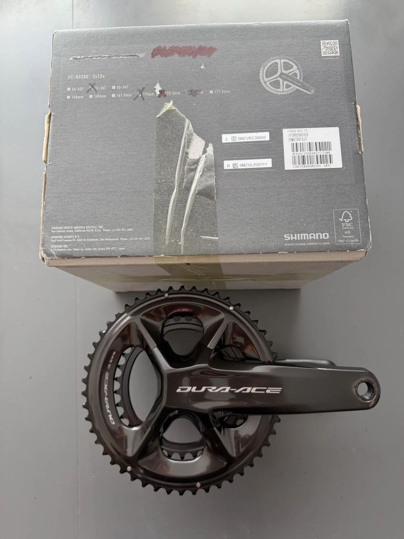 Kliky Shimano Dura-Ace FC-R9200 50-34, 172,5 mm