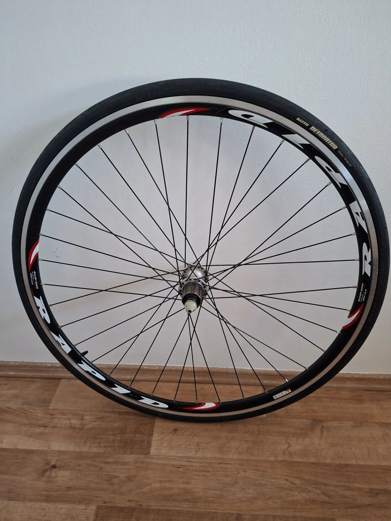 Zapletená kola Shimano 105+Remerx Rapid+Maxxis
