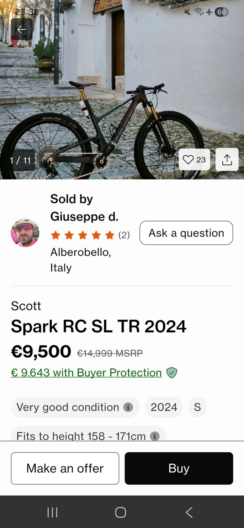 Scott Spark SL RC 