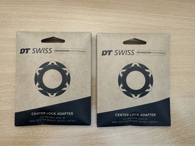 DT SWISS DT CL-ADAPTER MTB, 230mm, 150kg, nový, nepoužitý, 2 kusy