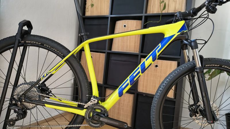 Felt Doctrine 6 carbon Chartreuse /L/ Shimano XT SLX