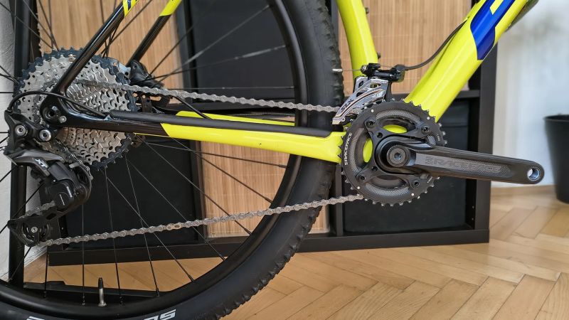 Felt Doctrine 6 carbon Chartreuse /L/ Shimano XT SLX
