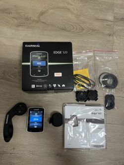 cyklopočítač Garmin Edge 520+ senzor rychlosti+ předsazený držák