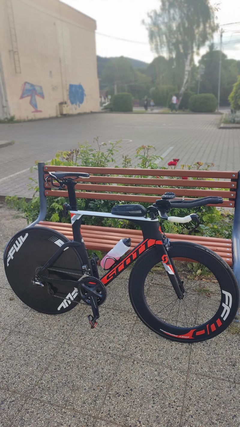 Časovka Scott Plasma Di2 TT Triatlon Časovkarsky špecial