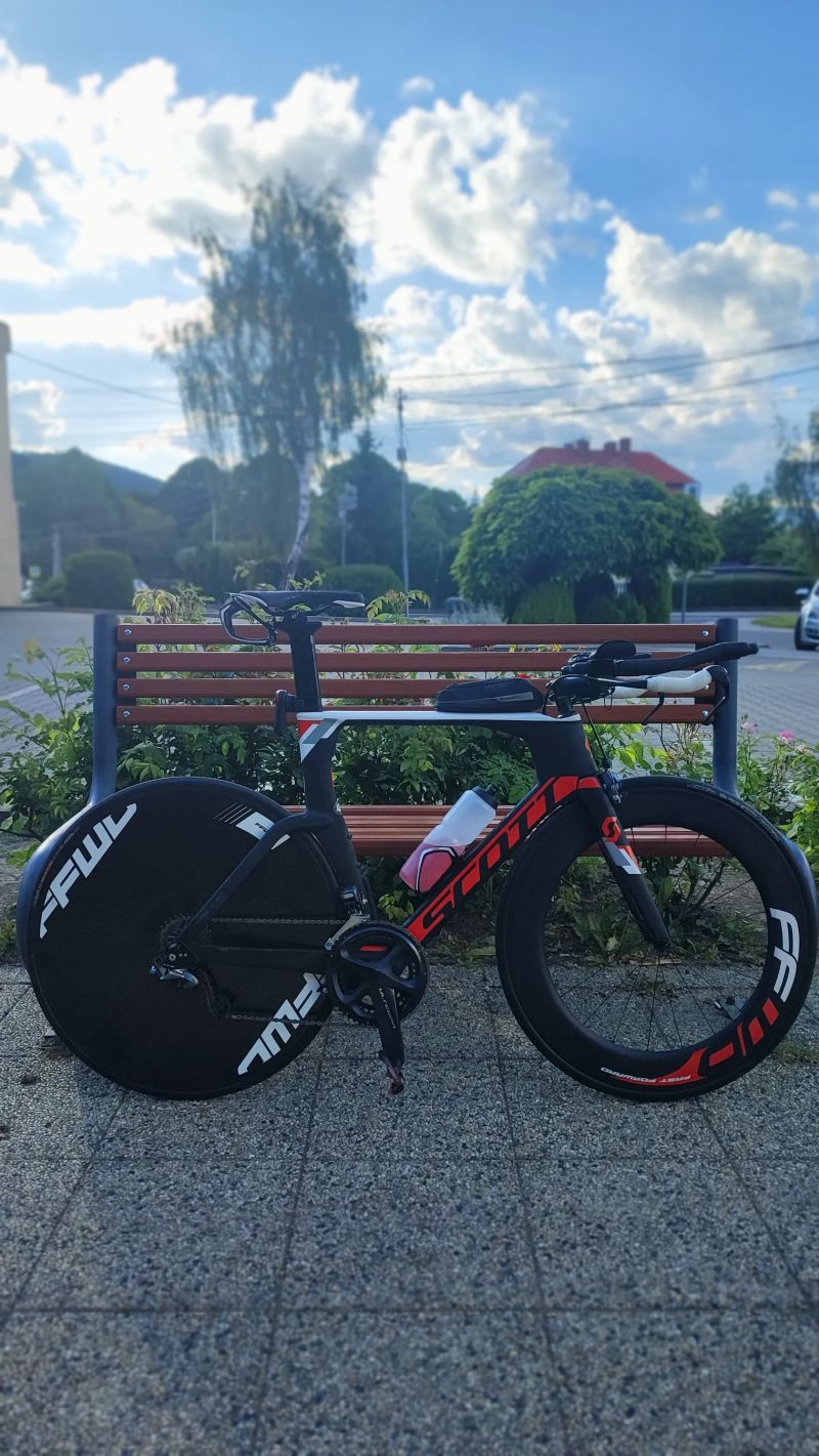 Časovka Scott Plasma Di2 TT Triatlon Časovkarsky špecial