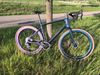 Karbon gravel 9,5 kg bezdrát 1×13 karbon kola TOP stav