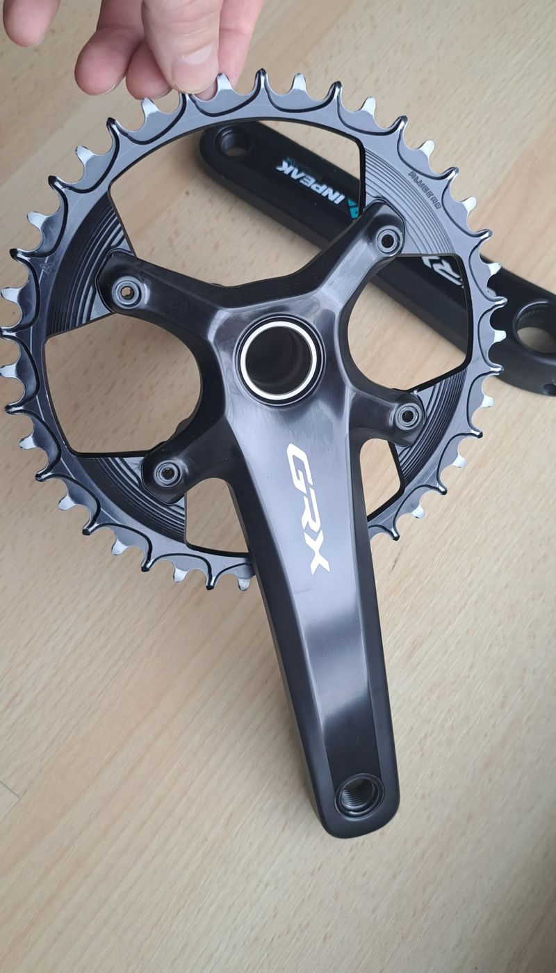 Shimano GRX 172.5 levostranný watmetr inpeak