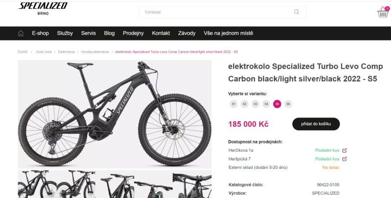 Specialized Turbo Levo 3 Comp Carbon S3