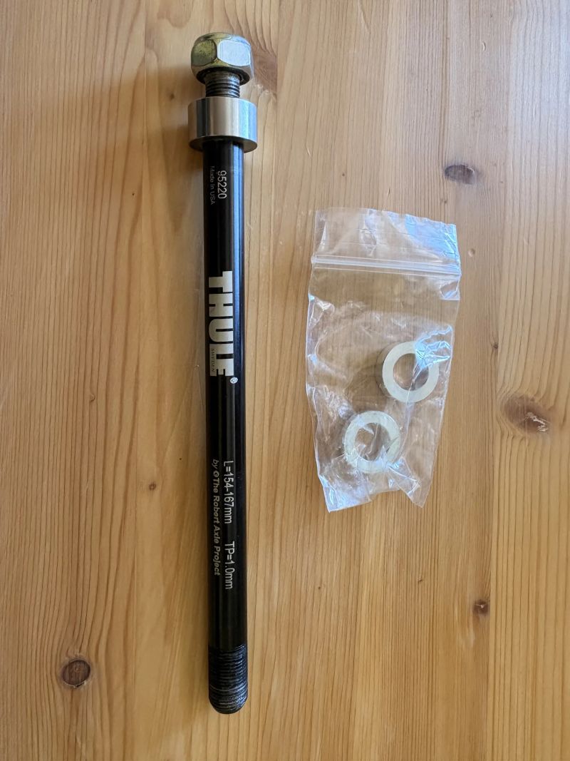 Pevná osa Thule M12 x 1.0mm 