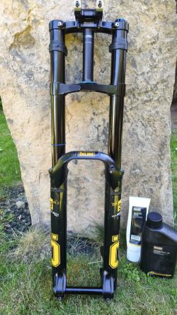 Ohlins DH38 180mm, 46mm offset, 29/27.5"