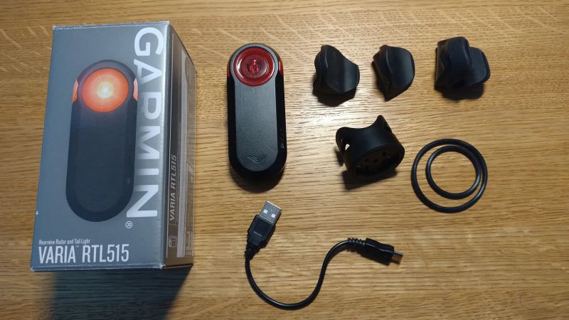 Garmin Varia Radar RTL515 v záruce + příslušenství