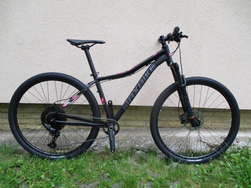 Nové dámské 29" kolo Maxbike M509D 17", Shimano Deore 1x11, vzduchová vidlice RST Aerial