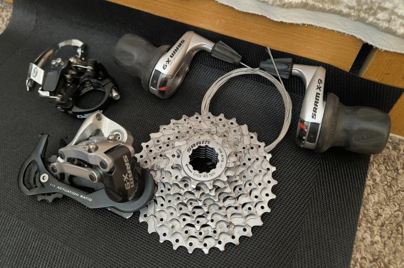 Sram X9 sada 3x9 