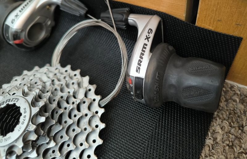 Sram X9 sada 3x9 