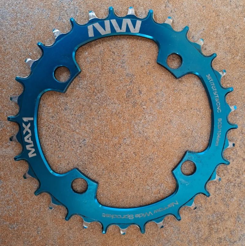 Převodník MAX1 Narrow Wide 36z (modrý)
