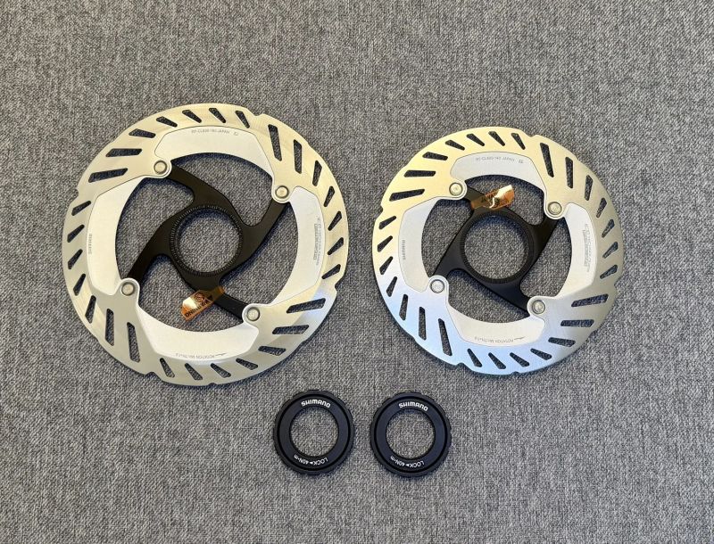 Prodám set brzdových kotoučů Shimano Ultegra RT-CL800 – 160 mm + 140 mm