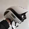 Cyklistická helma Abus Gamechanger Polar White vel. S
