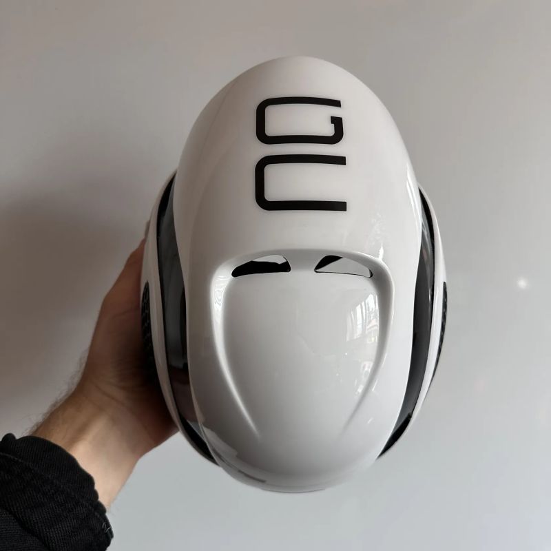 Cyklistická helma Abus Gamechanger Polar White vel. S