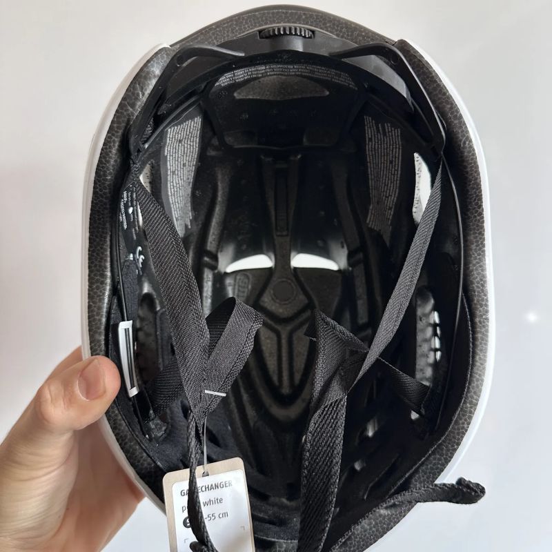 Cyklistická helma Abus Gamechanger Polar White vel. S