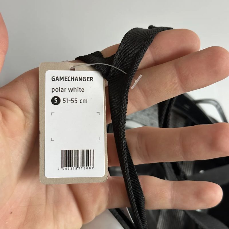 Cyklistická helma Abus Gamechanger Polar White vel. S