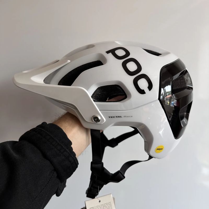 Cyklistická helma POC Tectal Race Mips Hydrogen White vel. L