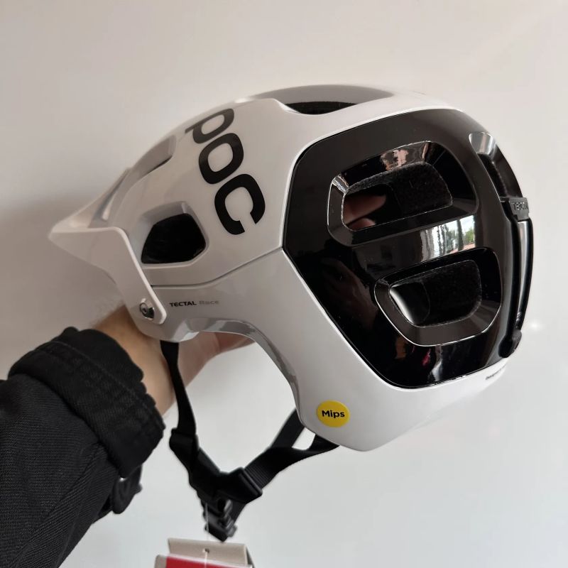 Cyklistická helma POC Tectal Race Mips Hydrogen White vel. L