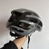Cyklistická helma ABUS AirBreaker race grey vel. M