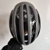Cyklistická helma ABUS AirBreaker race grey vel. M