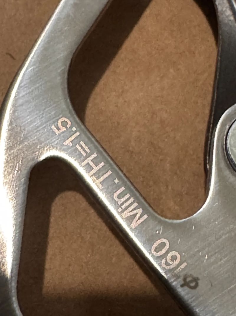Shimano SM-RT30 160 mm